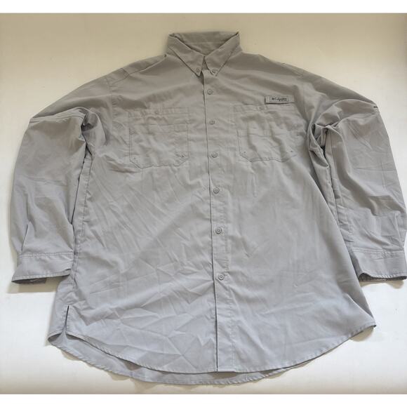 Columbia Omin-Shade PFG Vented Fishing Shirt Long Sleeve Outdoor Gorpcore TXL - Picture 1 of 11